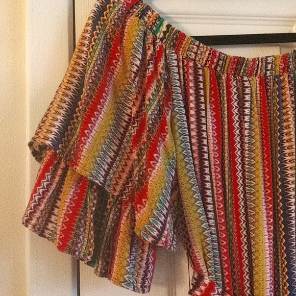 Anthropologie Uncle Frank Multicolor Striped Midi Dress - Picture 4 of 7